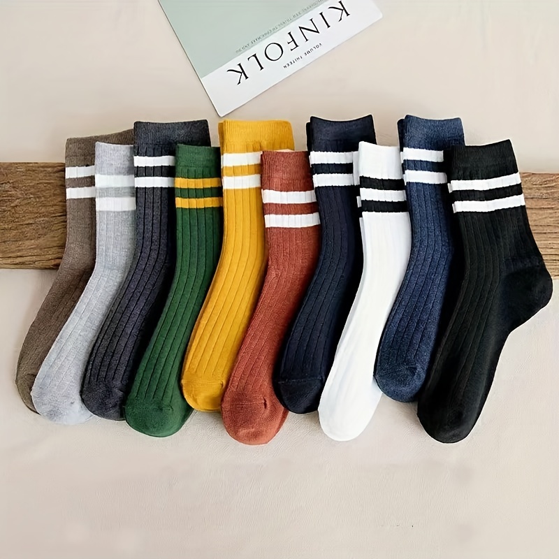 Lot de 5 chaussettes fantaisie - Cotton Crew Sock Pack avis et prix