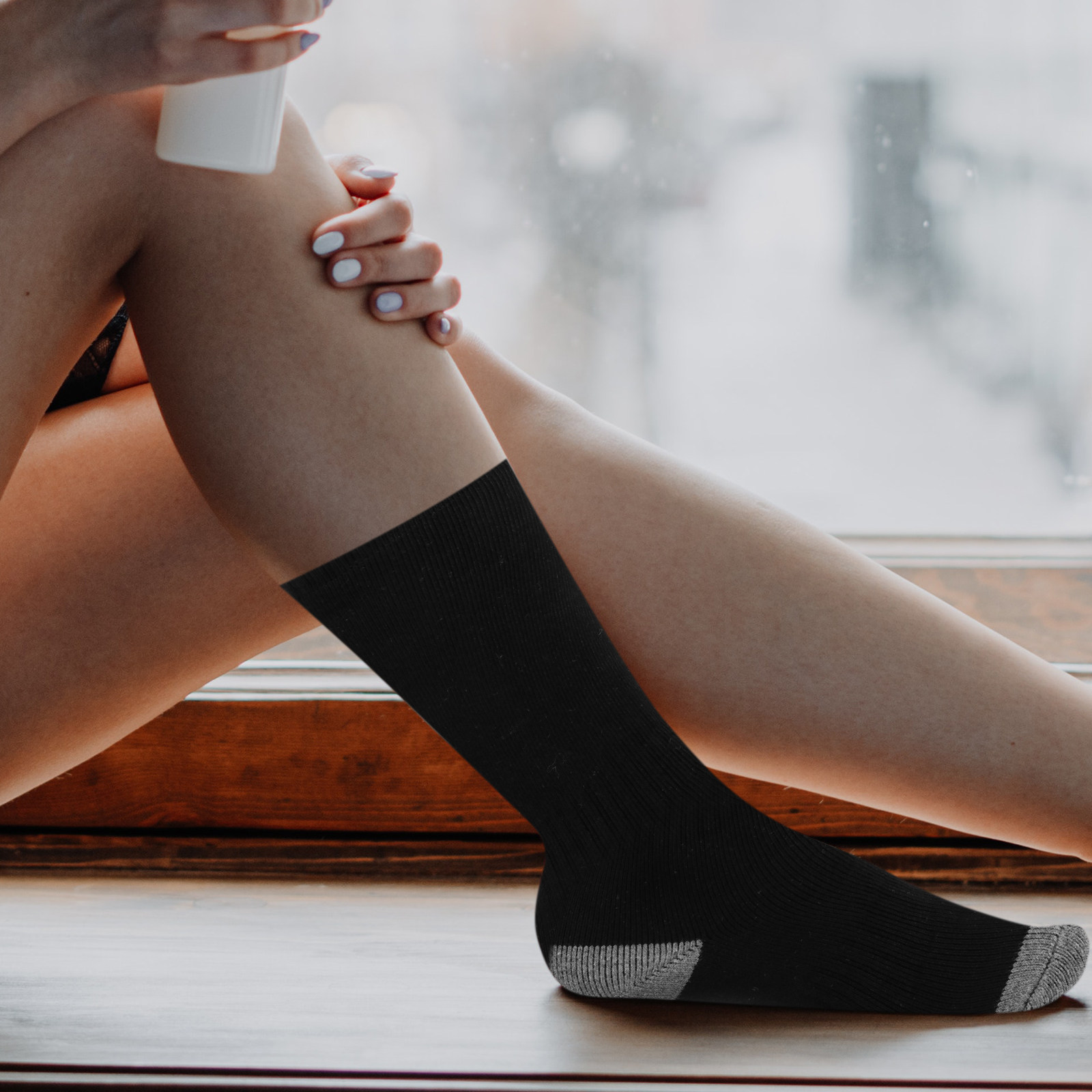 1 paire de chaussettes chauffa - Thermal Sock Winter avis et prix