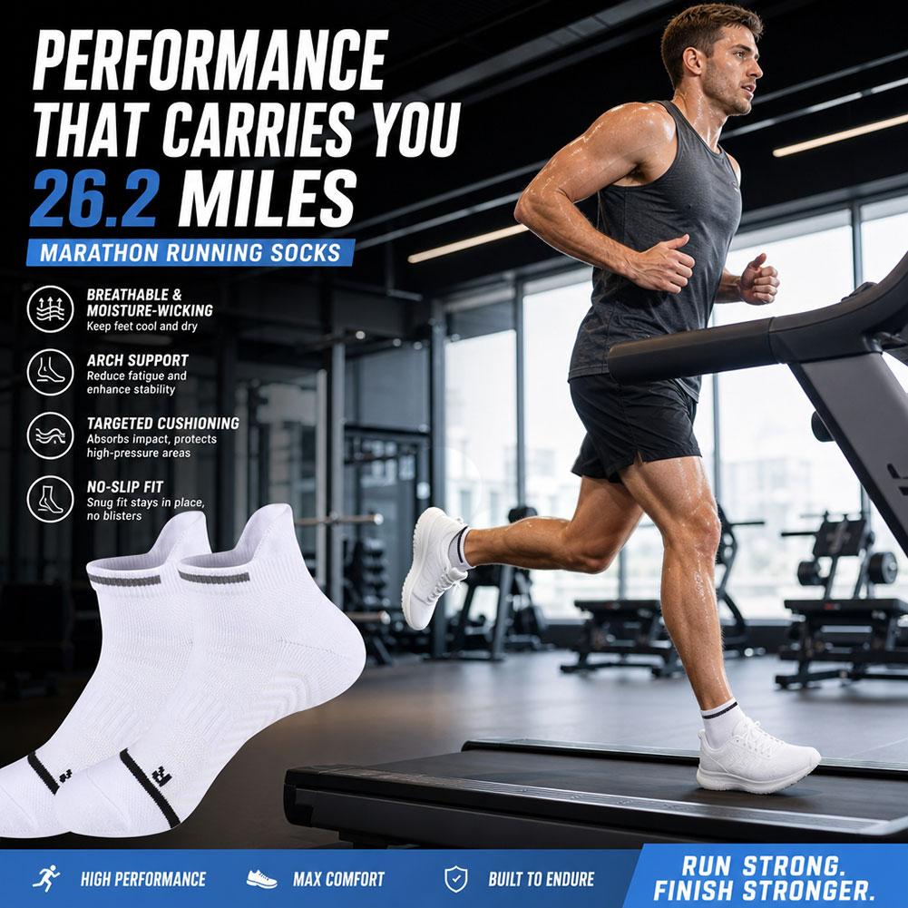 Chaussettes de course professi - Athletic Sock Cushion avis et prix